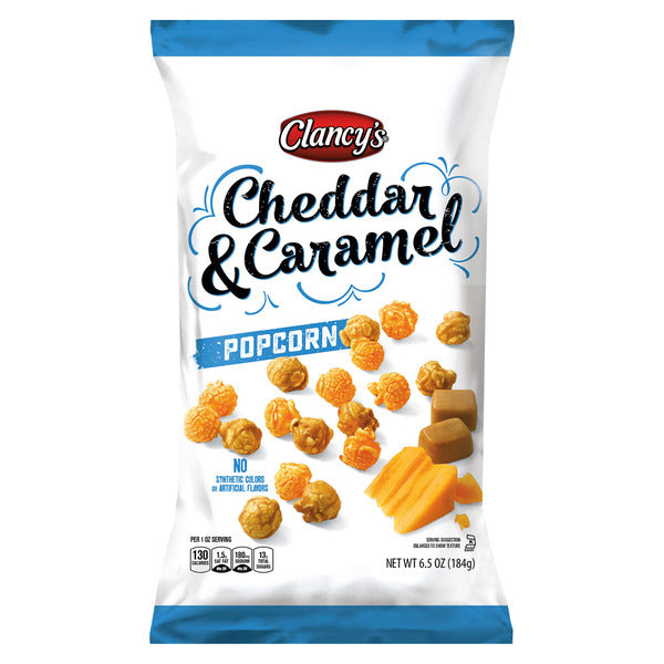 Clancy's Cheddar & Caramel Popcorn 6.5 oz