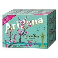 Arizona Green Tea with Ginseng and Honey - 12 Pack, 11.5 fl oz Cans 11.5