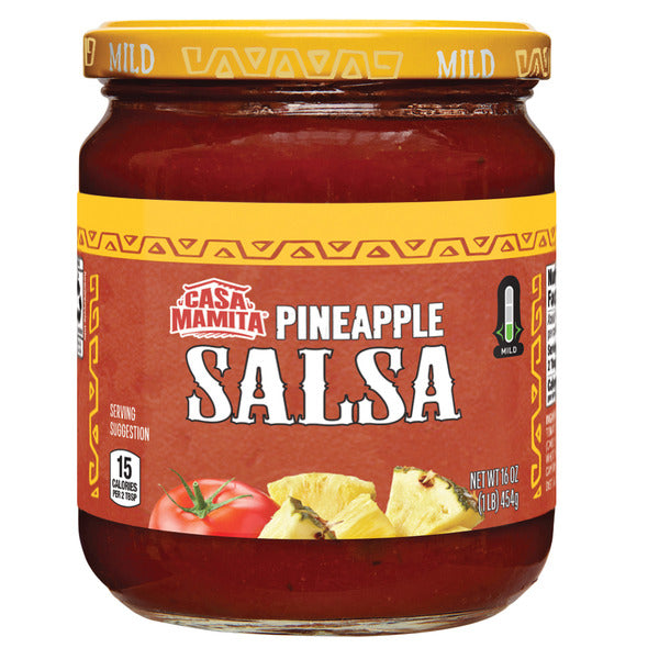 Casa Mamita Pineapple Salsa, Mild 16 oz
