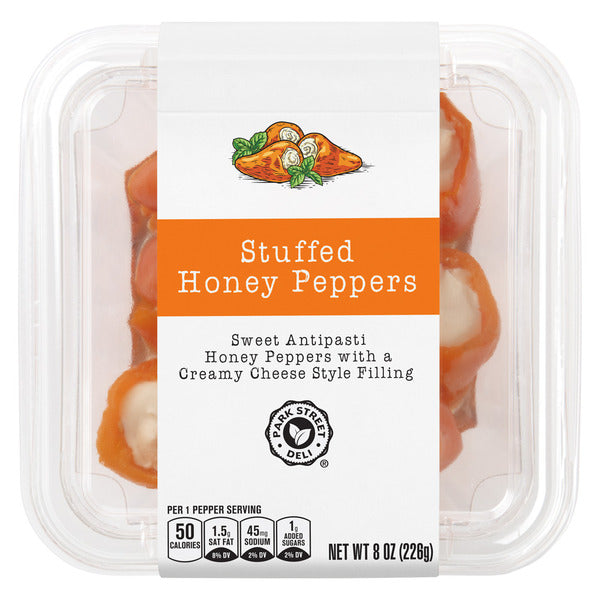 Park Street Deli Stuffed Honey Peppers 8 oz