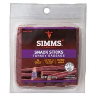 Simms Turkey Sausage Snack Sticks 8 oz
