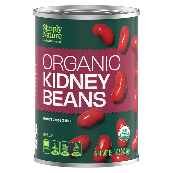 Simply Nature Organic Kidney Beans 15.5 oz