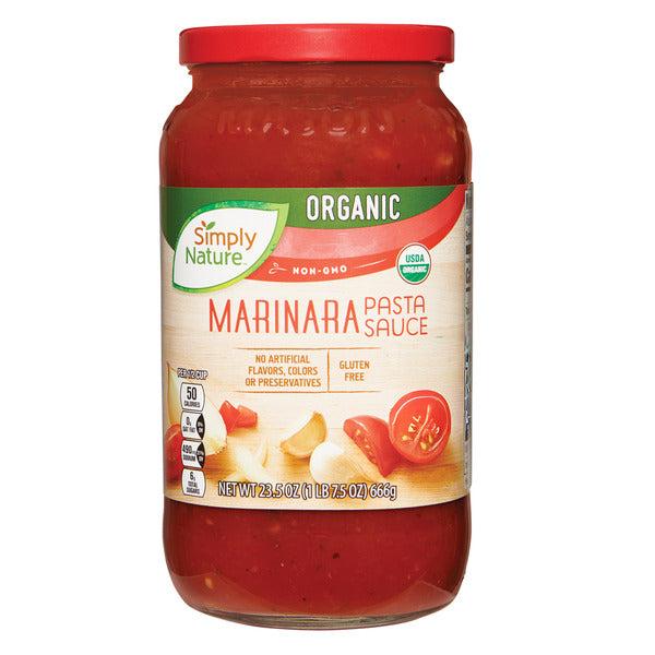 Simply Nature Organic Marinara Pasta Sauce 25 oz