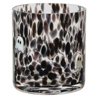 The Halloween Collection Black Ghost Halloween Drinking Glass 1 each