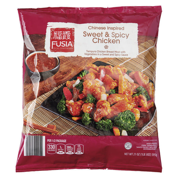 Fusia Asian Inspirations Firecracker Shrimp/Sweet&, Sweet & Spicy 21 oz