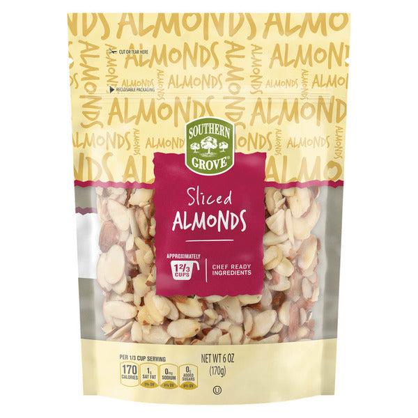 Southern Grove Sliced Almonds 6 oz