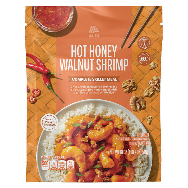 Hot Honey Walnut Shrimp Skillet 18 oz