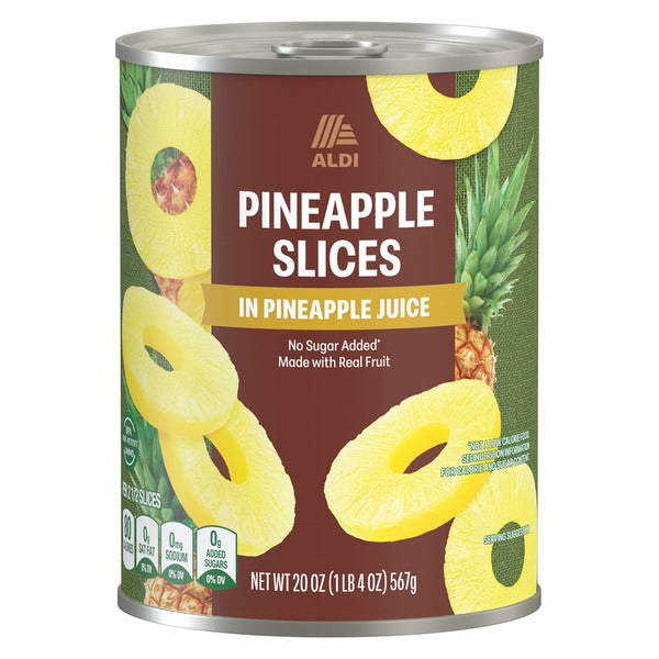 Sweet Harvest Pineapple Slices in Pineapple Juice 20 oz