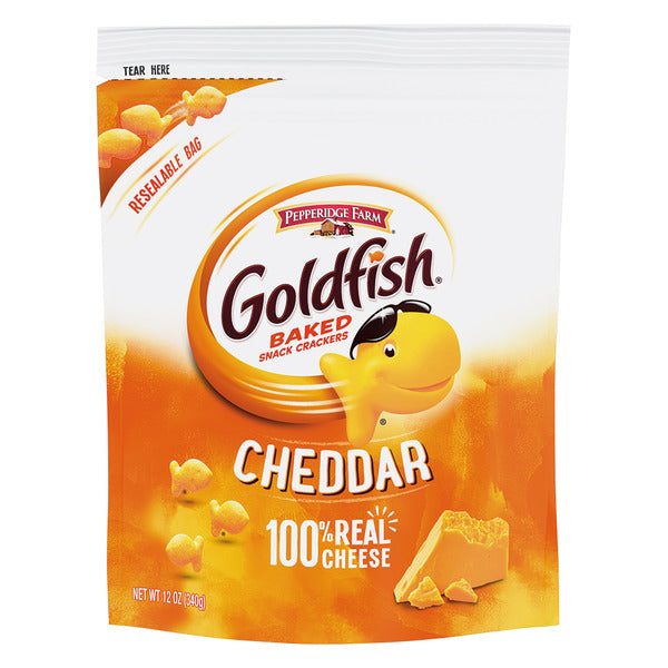 Pepperidge Farm Cheddar Goldfish Crackers 12 oz