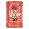 Tuscan Garden Black Ripe Pitted Large Olives 6 oz
