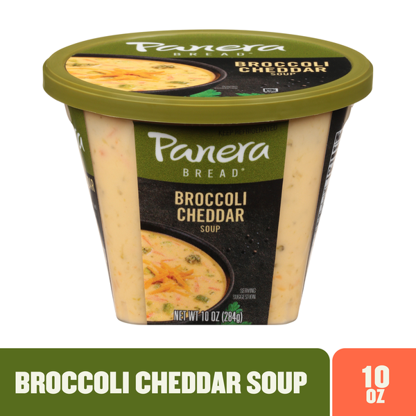 Panera Bread Broccoli Cheddar Soup 10 oz