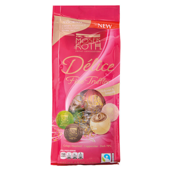 Moser Roth Dark Chocolate Delice Truffles 4.938 oz