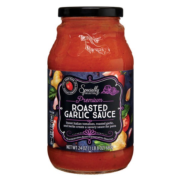 Specially Selected Roasted Garlic Sauce 24 oz