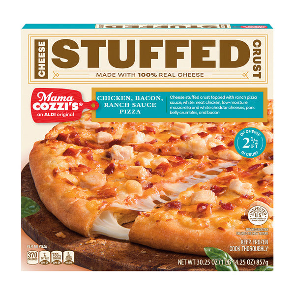 Mama Cozzi's Pizza Kitchen Cheese Stuffed Crust Chicken Bacon Ranch Pizza 30.25 oz