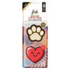 Frsh Scents Paw & Heart New Car/Velvet Rose Air Fresheners 1 each