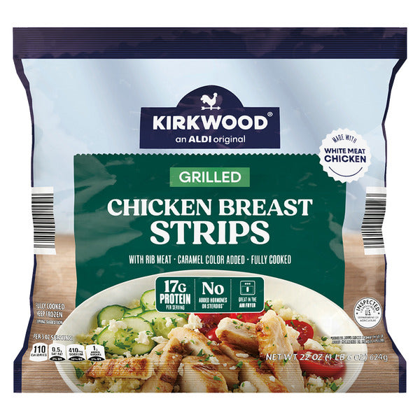 Kirkwood Grilled Chicken Breast Strips 22 oz