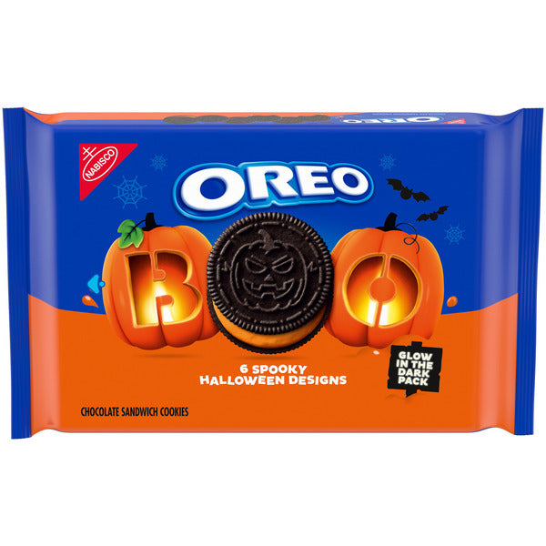 Nabisco Limited Edition Glow-in-the-Dark Halloween Oreo Cookies 18.71 oz