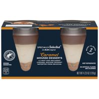 Specially Selected Caramel Belgium Desserts, 2 pack 4.2 oz