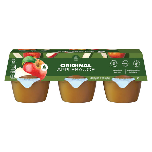 Lunch Buddies Applesauce Cups 4 oz