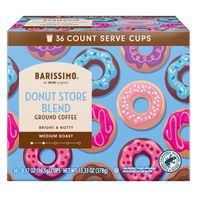 Barissimo Donut Store Blend Medium Roast Coffee 36 ct