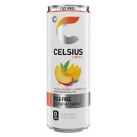 Celsius Fizz Free Peach Mango Green Tea 12