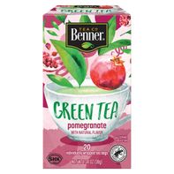 Benner Pomegranate Flavor Green Tea Bags 20 ct