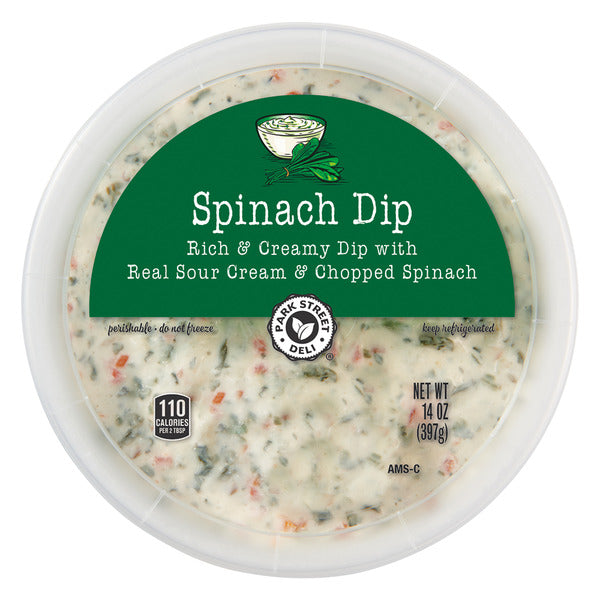 Park Street Deli Spinach Veggie Dip 14 oz