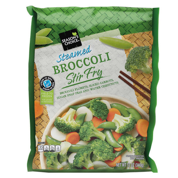 Season's Choice Frozen Steamed Broccoli Stir Fry 12 oz