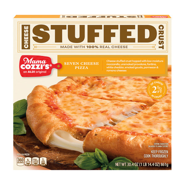 Mama Cozzi's Pizza Kitchen Seven Cheese Stuffed Crust Pizza 30.4 oz
