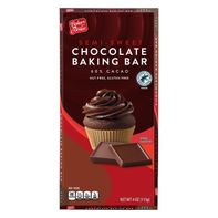 Aldi Semi-Sweet Chocolate Baking Bar 4 oz