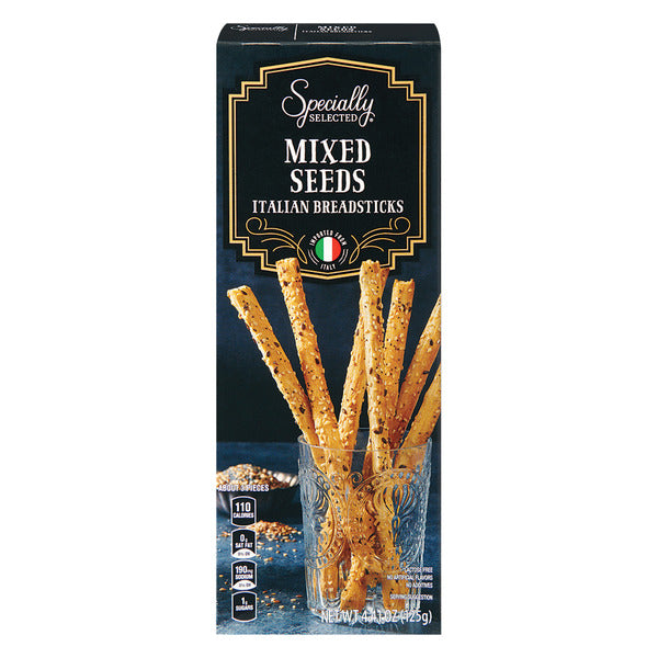 Specially Selected Italian Breadsticks Mixed Seeds 4.4 oz