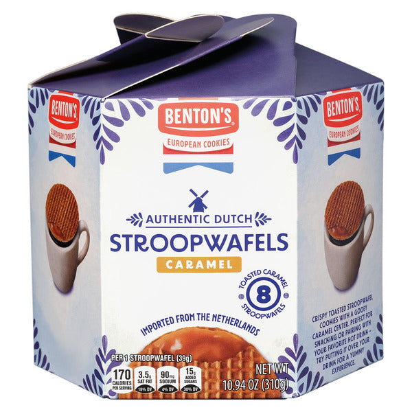Benton's Caramel Stroopwafels Cookies 10.94 oz