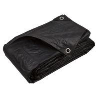 Gardenline Black Medium Duty Tarp - 9' X 12' 1 each