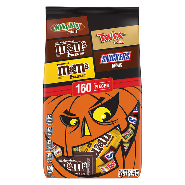 Mars Pumpkin Mix, 160 pc 160 ct