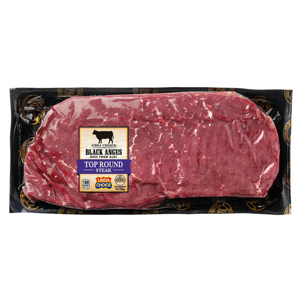 USDA Choice Black Angus Top Round Steak,0.9 lb