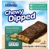 Millville Peanut Butter Chewy Dipped Granola Bars, 6 count 6.3 oz