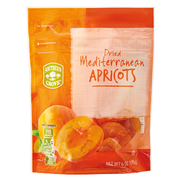 Southern Grove Dried Mediterranean Apricots 6 oz