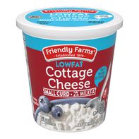 Friendly Farms Lowfat Small Curd Cottage Cheese 24 oz