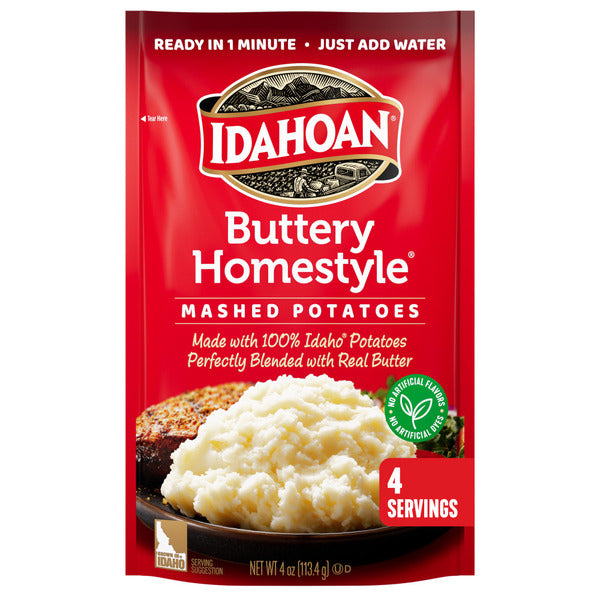 Idahoan Buttery Homestyle Mashed Potatoes 4 oz
