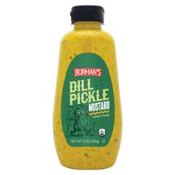 Burman's Dill Pickle Mustard 12 oz