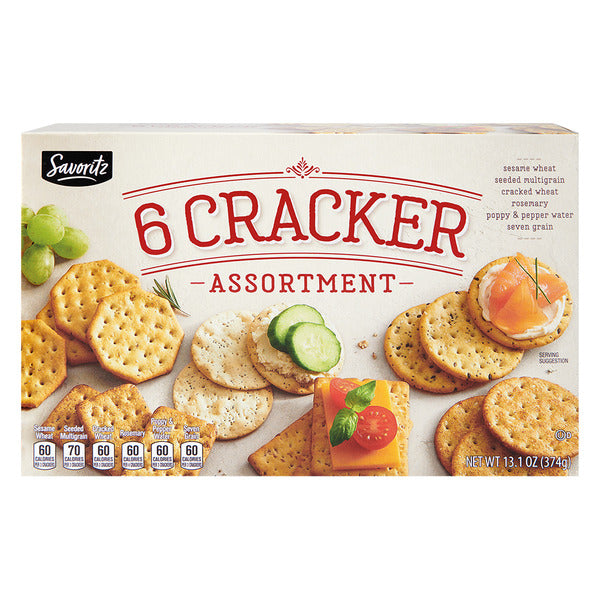 Savoritz 6 Cracker Assortment 13.1 oz