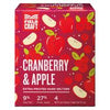 Fieldcraft Cranberry & Apple Extra-Fruited Hard Seltzer - 4 Pack, 16 fl oz Cans 16 fl oz