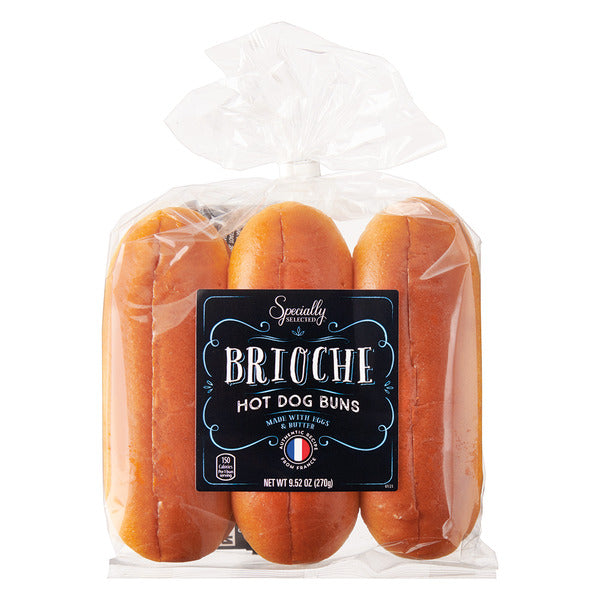 Specially Selected Brioche Hot Dog Buns 9.52 oz