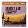 Elevation White Chocolate Macadamia Nut Flavored Energy Bar, 5 count 12 oz