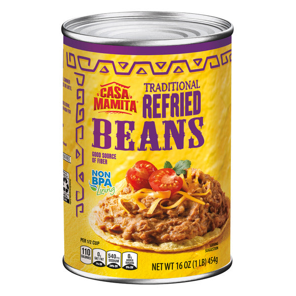 Casa Mamita Traditional Refried Beans 16 oz