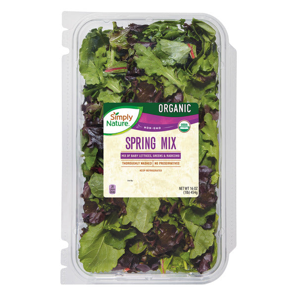 Simply Nature Organic Spring Mix 16 oz