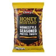 Clancy's Honey Mustard Homestyle Seasoned Pretzel Twists 16 oz