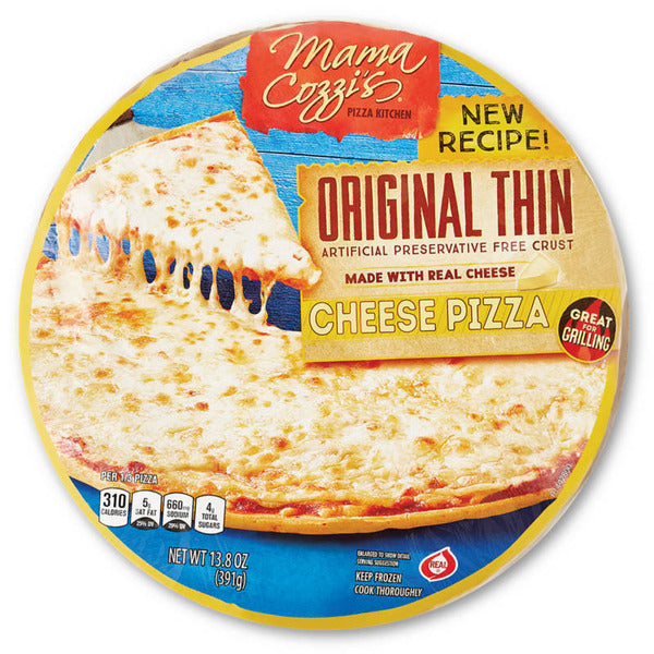 Mama Cozzi's Pizza Kitchen Original Thin Cheese Pizza 13.8 oz