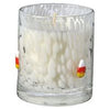 Kirkton House White Candy Corn Halloween Icon Candle 1 each