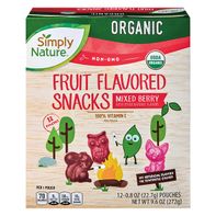 Simply Nature Organic Fruit Snacks 9.6 oz